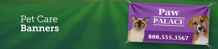 Pet Care Banners